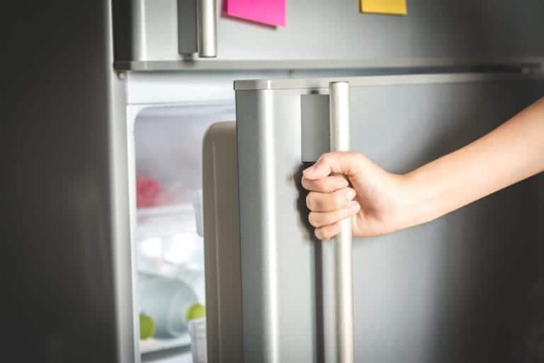 Bonfe Blog with someone opening fridge