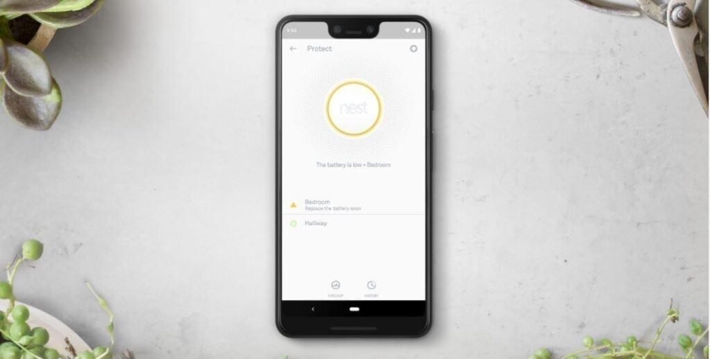 Nest App on phone