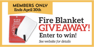 Fire Blanket Giveaway 