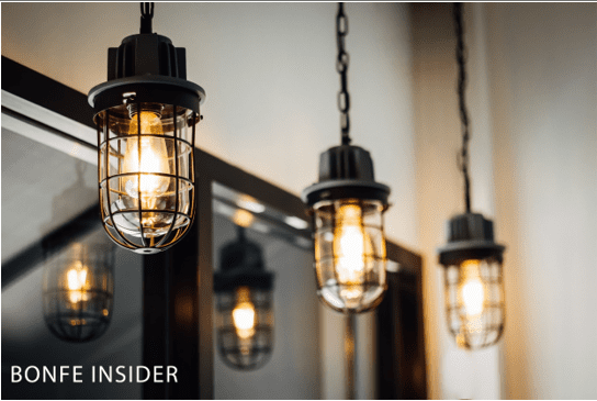 Bonfe Insider with hanging lights