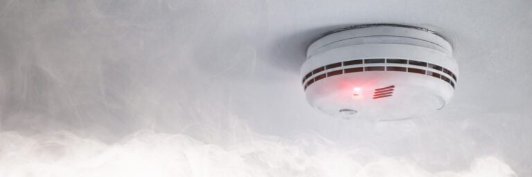 Smoke detector working